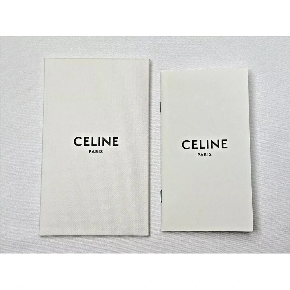 Celine Brown Buckle Belt Triomphe Coated Canvas Medium 80 W/ Dust Bag & Box - Picture 11 of 12